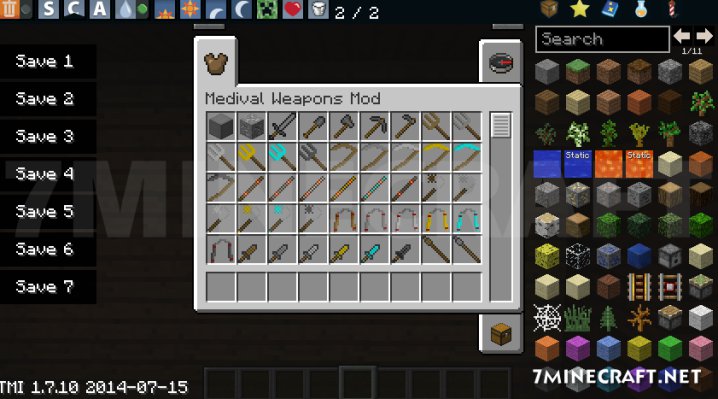 Medieval Weapons Mod 1.16/1.15.2